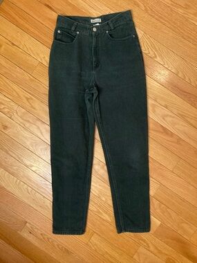 Vintage SKOOZI Green Denim Mom Jeans